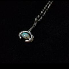 高遊色❗️天然オパールネックレスの画像