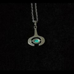 高遊色❗️天然オパールネックレスの画像