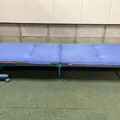 折りたたみ式ベッド ソファ 5段階 リクライニング 幅60cm×...