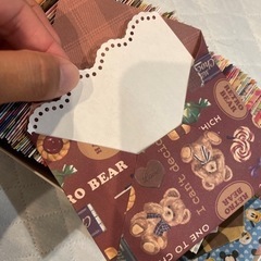 封筒　便箋入りの画像