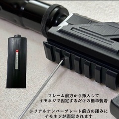 東京マルイ Mk23 SOCOM対応　20mmマウントレール／ドットサイト付き！の画像