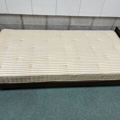 シングルベッド マットレス付 幅102cm×奥行200cm×高さ...