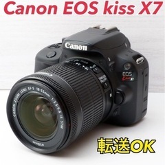 ★Canon EOS kiss X7★S数少●スマホ転送●豪華な...