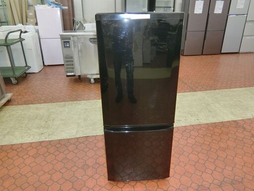 ID 196353　冷蔵庫２ドア　146L　三菱　２０１９年　MR-P15D-B