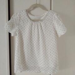 服/ファッション グラシア　ハニーズ　ドット柄バールーンレース袖