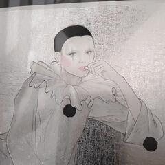 絵画 ピエロの画像