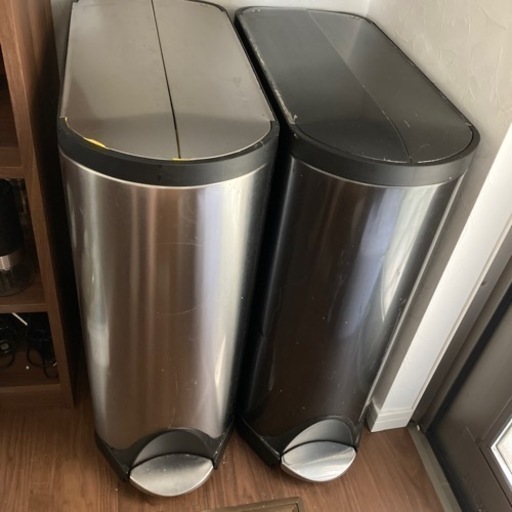 シンプルヒューマンのゴミ箱×2