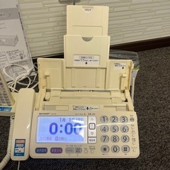 FAX機能付き電話機(子機付き)SHARP UX-810の画像