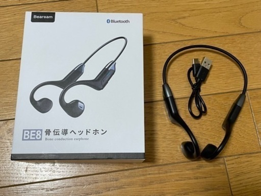 骨伝導イヤホン Bluetooth5.2 IPX7 ヘッドホン イヤホン