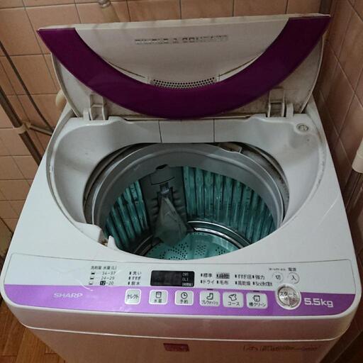 【値下げ】SHARP 洗濯機 ES-G5E2