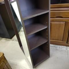 洋服タンス  姿見 棚付 コロ付 80226の画像