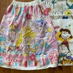 巻きタオルとフェイスタオル　セット