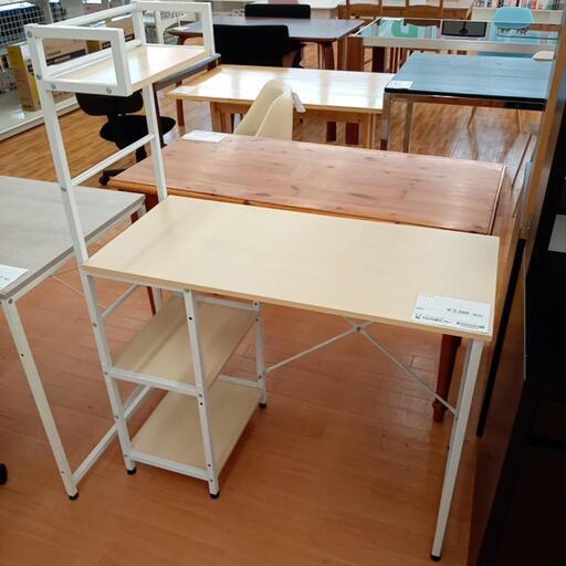 ★ジモティ割あり★ PCデスク　ナチュラル　クリーニング済　YJ3201