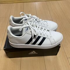 adidas grand court base u — 28.5 cmの画像