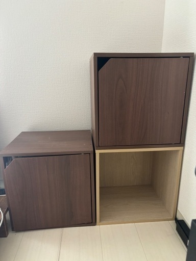 キューブボックス3点セット