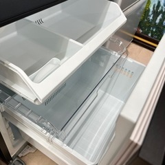 美原店　自動製氷付き　幅60㎝ 326L マットチャコール TOSHIBA 東芝 ノンフロン 冷凍冷蔵庫 VEGETA GR-T33SC KZ 右開き の画像