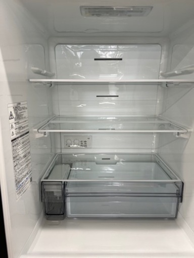 美原店　自動製氷付き　幅60㎝ 326L マットチャコール TOSHIBA 東芝 ノンフロン 冷凍冷蔵庫 VEGETA GR-T33S