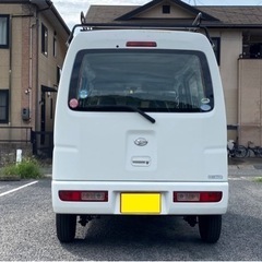 ★ご購入ありがとうございました★軽バン入庫‼️タイミングチェーン車！ハイゼットカーゴ✨ルーフキャリアもついたオススメの1台！収納性抜群😄👌パワステ、エアコン付きのAT車‼️の画像