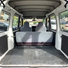 ★ご購入ありがとうございました★軽バン入庫‼️タイミングチェーン車！ハイゼットカーゴ✨ルーフキャリアもついたオススメの1台！収納性抜群😄👌パワステ、エアコン付きのAT車‼️の画像