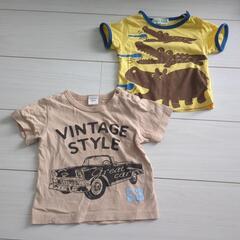 ⑤夏服 キッズ服 2枚セットシリーズ！！サイズ70-80 男の子...