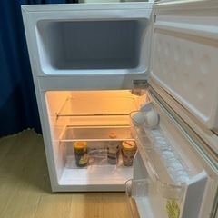 Haier　２ドア冷凍冷蔵庫の画像