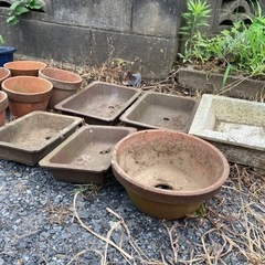 植木鉢の画像