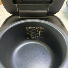 TOSHIBA 東芝 炊飯器 RC-5MFM 3合 2020年製 ブラックの画像