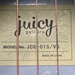 Juicyギター　樹脂製の扱いやすいギターです。の画像
