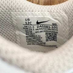【美品】NIKE コートレガシー スニーカー キッズ 靴 18.5cmの画像