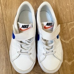 【美品】NIKE コートレガシー スニーカー キッズ 靴 18.5cmの画像
