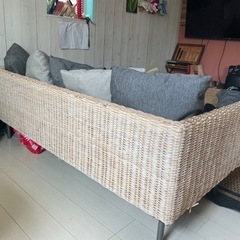 アジアン家具 ソファ kajaの画像