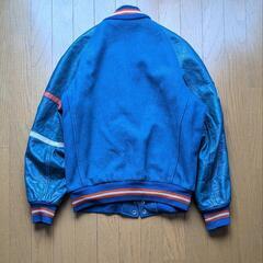 EXPORT LEATHER Kanata BLAZERS スタジャン青の画像