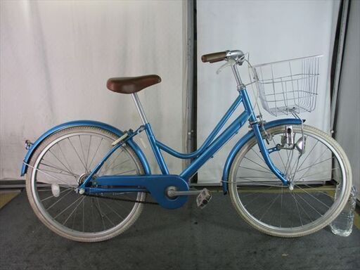 Ｄ647　★9000円★整備済み 中古子供自転車 【22インチ　青 】