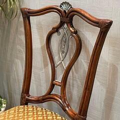 r1053 アメリカ最高峰 ドレクセル ヘリテイジ 天然木 ダイニングチェア DREXEL HERITAGE(ドレクセルヘリテイジ) ダイニングチェアが買取