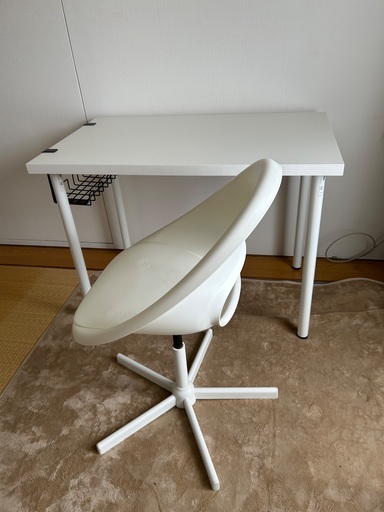 IKEA パソコンデスク　机　椅子セット