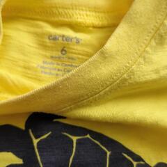 カーターズシリーズ④ ベビー﻿ carter’s﻿ ﻿ ﻿ 半袖 魚 亀    ロンパース ベビー服 洗濯済 の画像