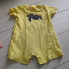 カーターズシリーズ④ ベビー﻿ carter’s﻿ ﻿ ﻿ 半袖 魚 亀    ロンパース ベビー服 洗濯済 の画像