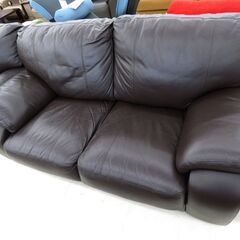 北海道 千歳市/恵庭市 近郊配送 ニトリ 2Pソファ レザー 2S SOFA LINDA 店頭でのお受渡し大歓迎