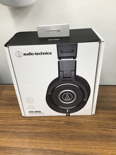 【未使用】audio-technica プロフェッショナルモニターヘッドホン ATH-M40x