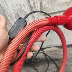 売切り価格です おしゃれなヴァレンティ ルーチェ　アンティーク ヘビランプ　ミッドセンチュリー 自在ランプ　赤　デザイナーの画像