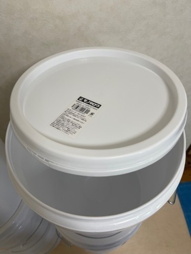 プラスチック ペール缶 蓋付 18L 新品未使用 10個セット プラスチック ペール缶 蓋付 18L 新品未使用 10個セット 【公式通販】