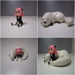 SPY×FAMILY    アーニャ・フォージャー＆ボンド・フォージャー   プレミアムちょこのせフィギュアの画像