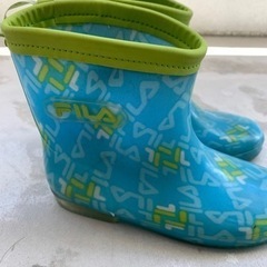 雨靴20cmとカッパの画像