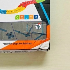 新品です レーシングレール ミニカー ラジコン　組み合わせ自由自在　360°回転の画像