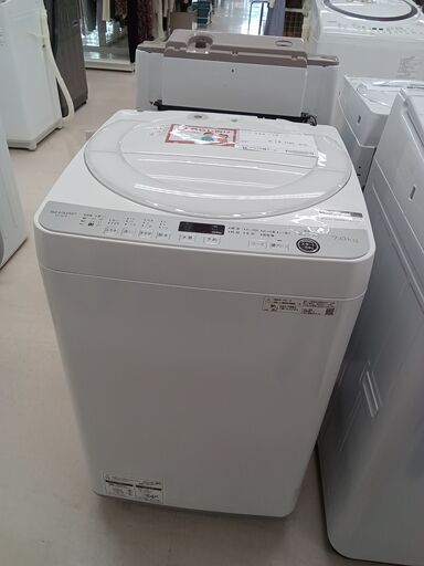 ★ジモティ割あり★ SHARP 洗濯機 ES-GE7E 7㎏ 21年製 動作確認／クリーニング済み TC3940