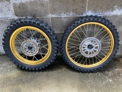 【引取限定】セロー ホイールセット