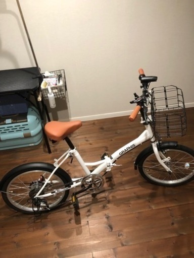 ※引き取り限定　　美品　折り畳み自転車