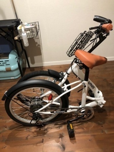 ※引き取り限定　　美品　折り畳み自転車