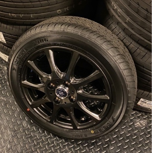 155/65R14★新品タイヤ新品ホイールセット★2024年製★ヨコハマ★4本セット