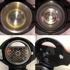 天)SHARP HEALSIO HOTCOOK 電気無水鍋 KN-HT99A-Rの画像